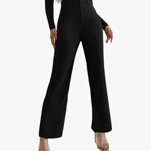 High waist trousers